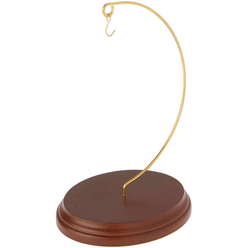 Bard's Fruitwood Ornament Stand, Medium, 6.5" H x 4" W x 3.375" D - Image 1